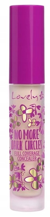 LOVELY NO MORE DARK CIRCLES FULL COVERAGE CONCEALER KOREKTOR POD OCZY 02
