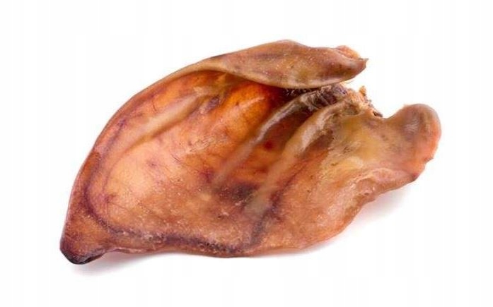 Przysmak, naturalny gryzak dla psa Ucho Wieprzowe Petmex 10 szt.