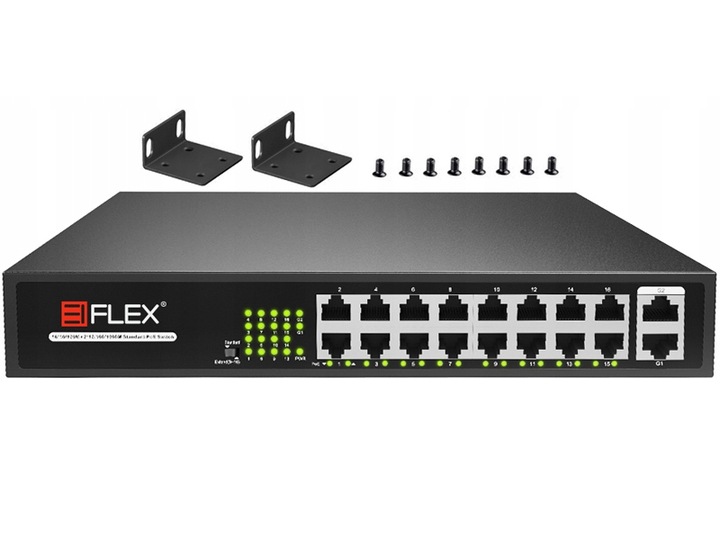 Zestaw Monitoringu IP Rejestrator Hikvision 16CH 12 Kamer 4Mpx HiLook