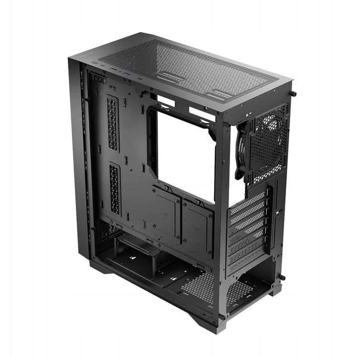 Gamingowa obudowa komputerowa Logic Dart Pro Solid MIDI czarna, bez went.