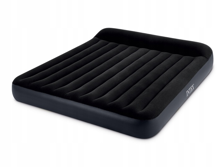 MATERAC DMUCHANY WELUROWY 203x183x25 INTEX 64144