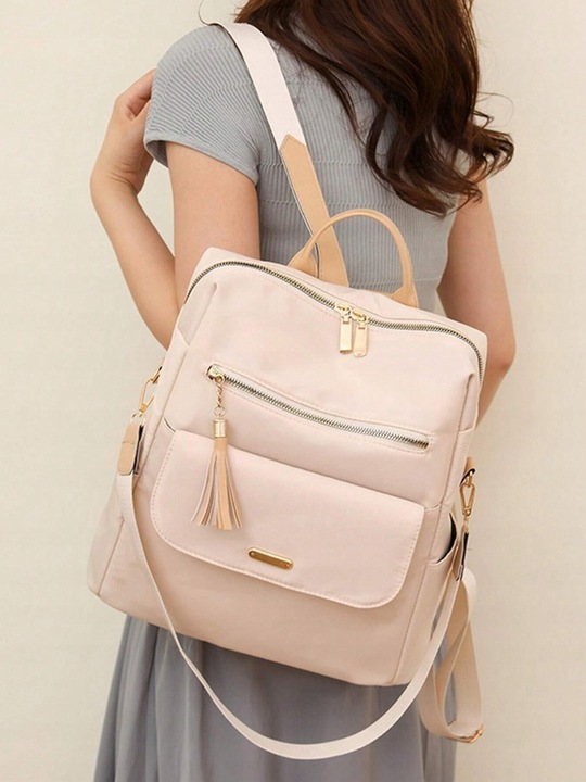 PLECAK DAMSKI TOREBKA NA RAMIĘ 2W1 POJEMNY MIEJSKI