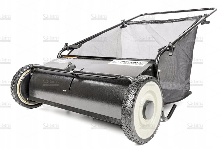 CEDRUS SP31110 ZBIERACZ ZAMIATARKA DO TRAWY LIŚCI Z KOSZEM 66cm