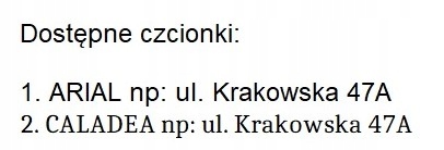 SKRZYNKA POCZTOWA NA LISTY ANTRACYT - KOLORY - NUMER DOMU, ULICA, NAPIS (W)