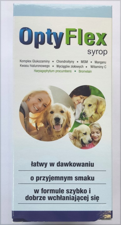 OPTYFLEX preparat syrop na stawy dla psów 250 ml
