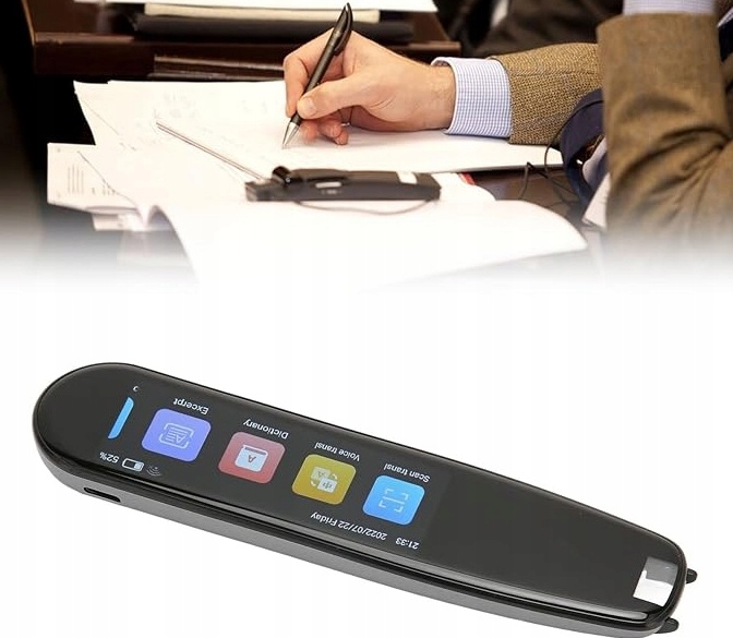 TRANSLATOR TŁUMACZ JĘZYKÓW DŁUGOPIS ELEKTRONICZNY SKANER TEKSTU I MOWY