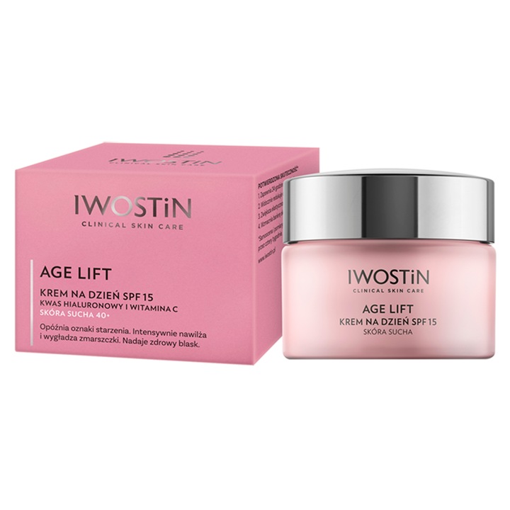 IWOSTIN AGE LIFT 15 SPF NA DZIEŃ 50 ML KREM PRZECIWSTARZENIOWY DO TWARZY