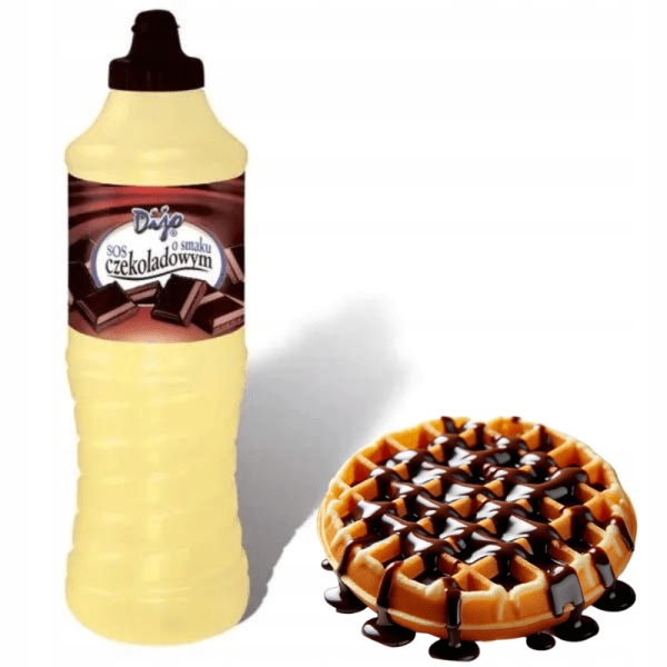 SOS deserowy Topping Dijo CZEKOLADOWY 1kg polewa do lodów gofrów naleśniki