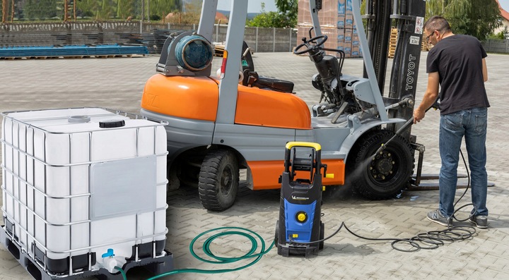 MYJKA CIŚNIENIOWA 285ewBAR Michelin 2500W + SZCZOTKI SAMOZASYSAJĄCA