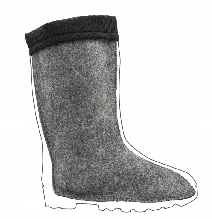 WKŁADKI OCIEPLAJĄCE DO KALOSZY OCIEPLACZE WKŁADY FILCOWE ZIMOWE DO