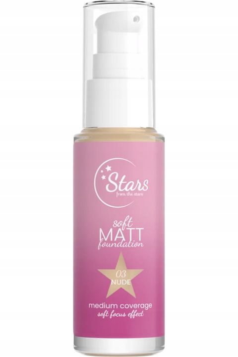 Stars from the stars SOFT MATT FOUNDATION podkład matujący fluid #03