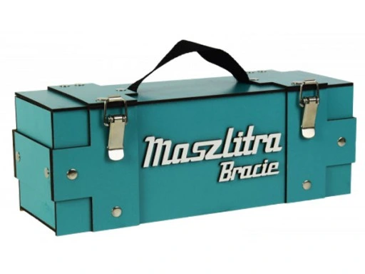 Skrzynka Alkohol MaszLitra Prezent na Urodziny Taty Dziadka Święta Kolegi