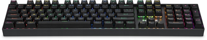 Klawiatura Mechaniczna Gamingowa Podświetlana RGB Pełnowymiarowa MIRAX GK-3