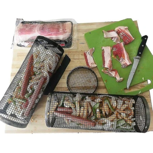 KOSZ DO GRILLOWANIA WARZYW GRILL 30CM ZESTAW 2 SZT