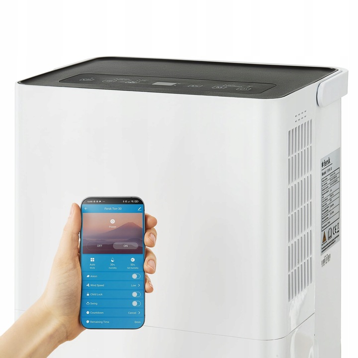 Osuszacz powietrza pochłaniacz wilgoci FERSK TORR 30 Wh 30 l 60m² HEPA