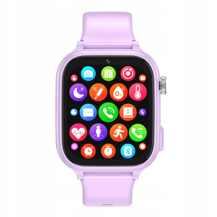 SMARTWATCH ZEGAREK DLA DZIECI 4G ROZMOWY SMS GRY ANDROID POLSKIE MENU GPS