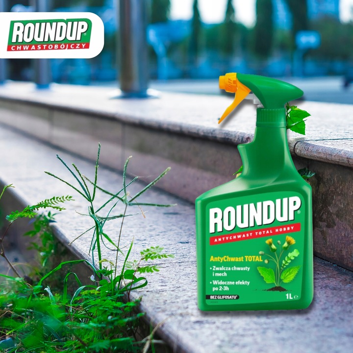Silny Środek na Chwasty Roundup AntyChwast Środek Chwastobójczy 1L