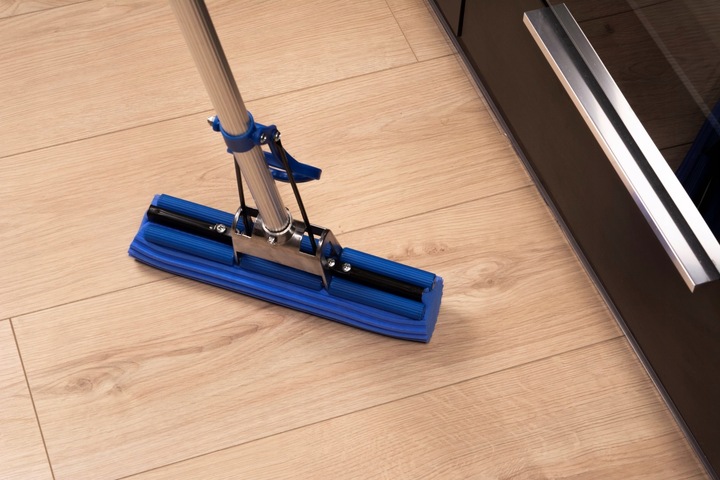 Mop gąbkowy TOP 27cm do podłóg ściągaczka wyciskany kij teleskopowy York