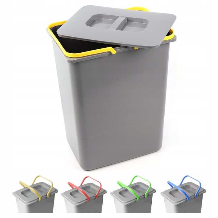 SEGREGATOR KOSZ NA ŚMIECI DO SZUFLADY SZAFKI 20L