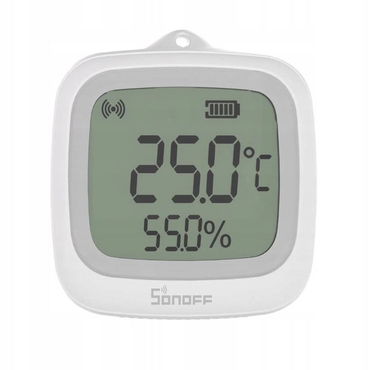 Sonoff SNZB-02WD Zewnętrzny Czujnik Temperatury Wilgotności Zigbee LCD