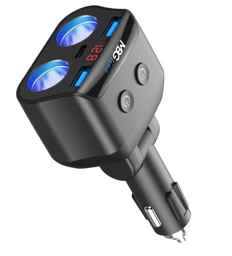 ROZDZIELACZ GNIAZDA ZAPALNICZKI 12-24V 3xUSB QC PD