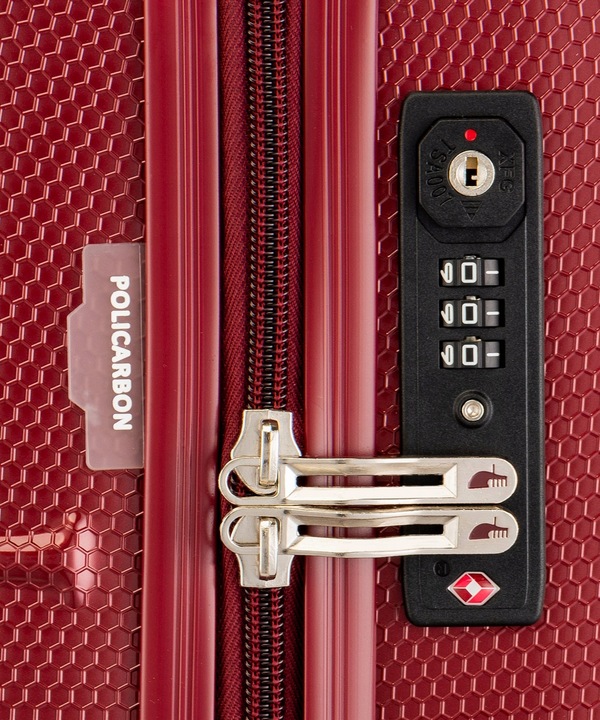 Walizka Kabinowa Podróżna Na Kółkach Twarda Poliwęglan PUCCINI PC029C 3