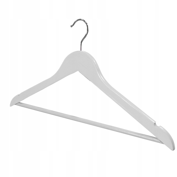 10SZT WIESZAK DREWNIANY ZESTAW WIESZAKI DREWNIANE UBRANIA GARDEROBY