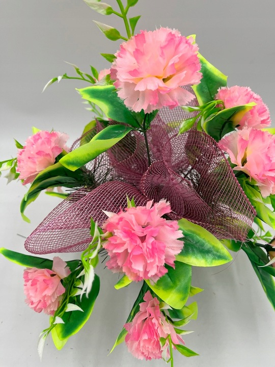 stroik na cmentarz grób kompozycja wiązanka pomnik