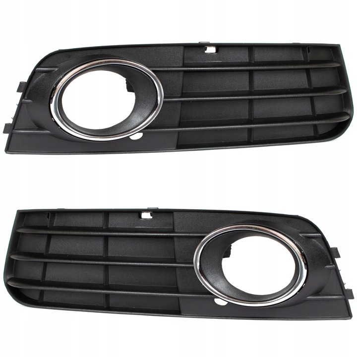 Atrapa Kratka Halogen do AUDI A4 B8 2007-2011 Lewa + Prawa KOMPLET