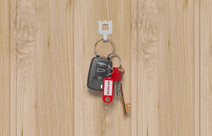 Haczyki na obrazki bez wiercenia Fischer Fast&Fix 4szt w zestawie