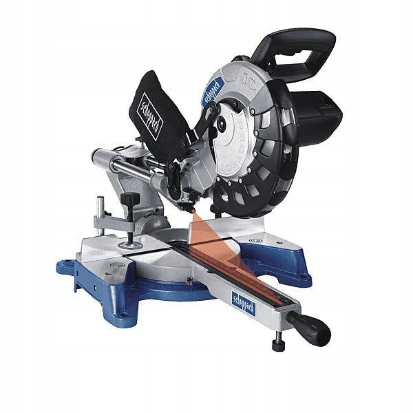 SCHEPPACH Piła ukośnica ukosowa z przesuwem i SOFT-STARTem HM254 +Kątownik