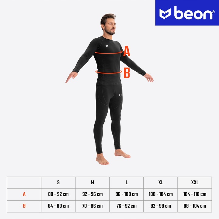 BIELIZNA TERMOAKTYWNA MĘSKA ODZIEŻ TERMICZNA KOMPLET ZESTAW NA ZIMĘ XL