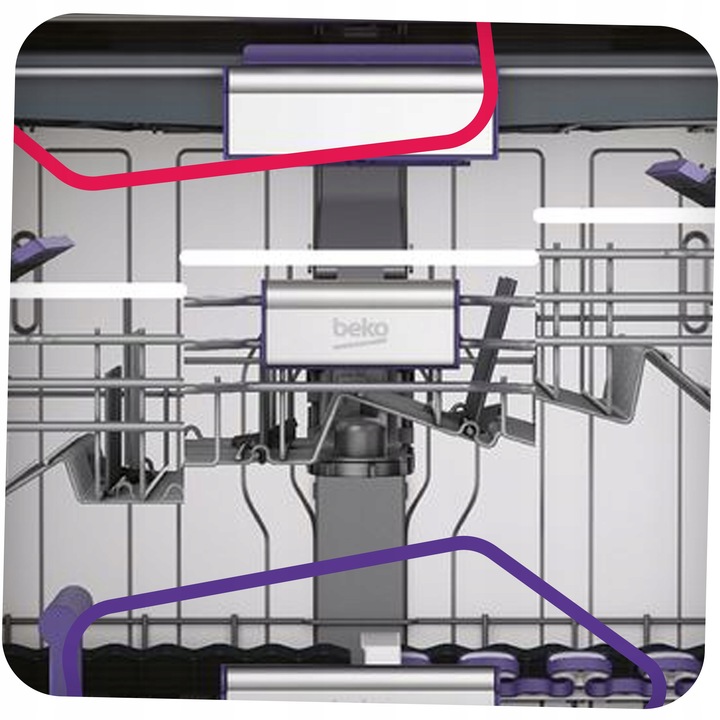 Zmywarka Beko DIS46120 45cm 11kpl 6programów WaterSafe LedSpot