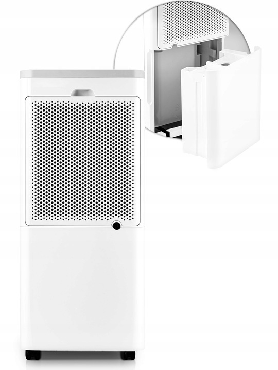 Osuszacz powietrza pochłaniacz wilgoci 20l/24h BERDSEN higrostat timer