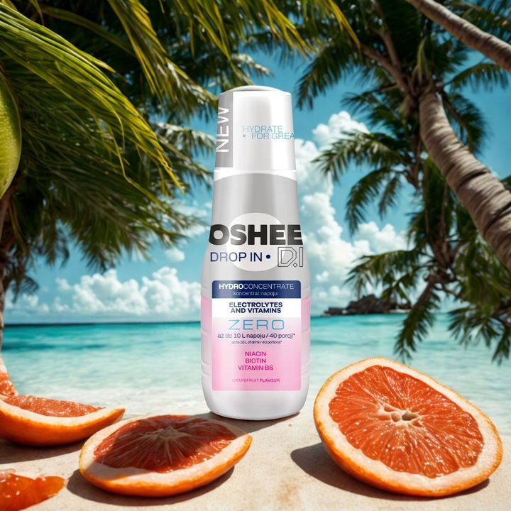 Oshee Drop In koncentrat do sodastream elektrolity + witaminy 500ml