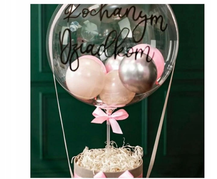 Naklejka na balon urodziny bubble