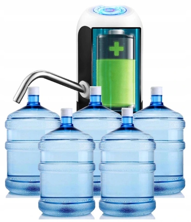 ELEKTRYCZNY DYSTRYBUTOR WODY BEZPRZEWODOWA POMPKA LED