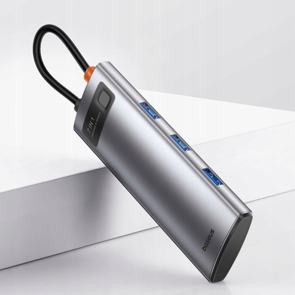 Hub BASEUS Metal Gleam BS-OH146 7w1 Typ-C 100W