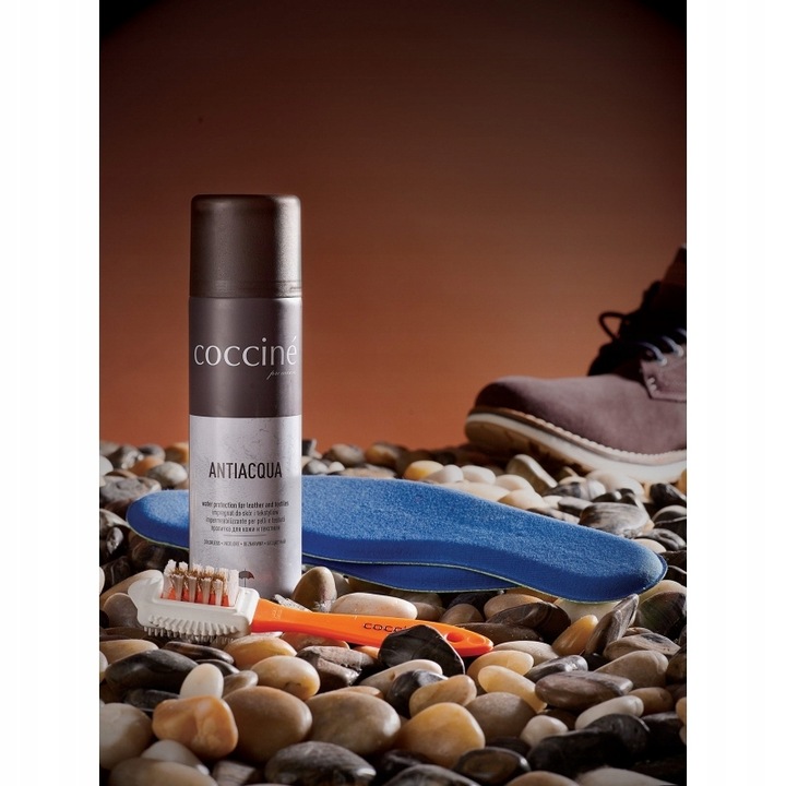 COCCINE IMPREGNAT OBUWIA BUTÓW SKÓRY TAPICERKI TEKSTYLIA ANTIACQUA 250