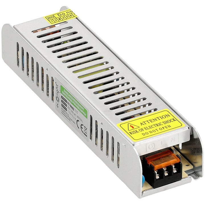 Zasilacz 12V LED 100W 8,33A Modułowy SLIM Do Taśmy SMD COB Montażowy