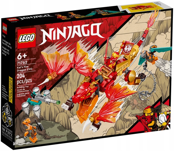 LEGO Ninjago Smok ognia Kaia EVO 71762