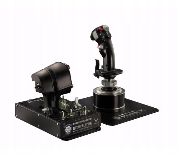 Joystick i przepustnica przewodowa Thrustmaster Hotas Warthog do PC