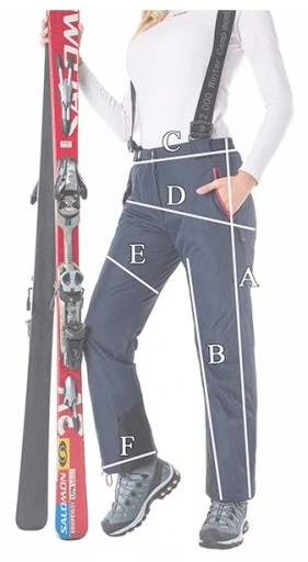 ZIMOWE Spodnie NARCIARSKIE 12.000 MEMBRANA r.170