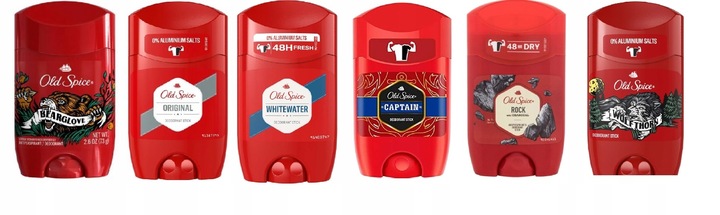 Old Spice Dezodorant w sztyfcie Mix 6 x 50ml