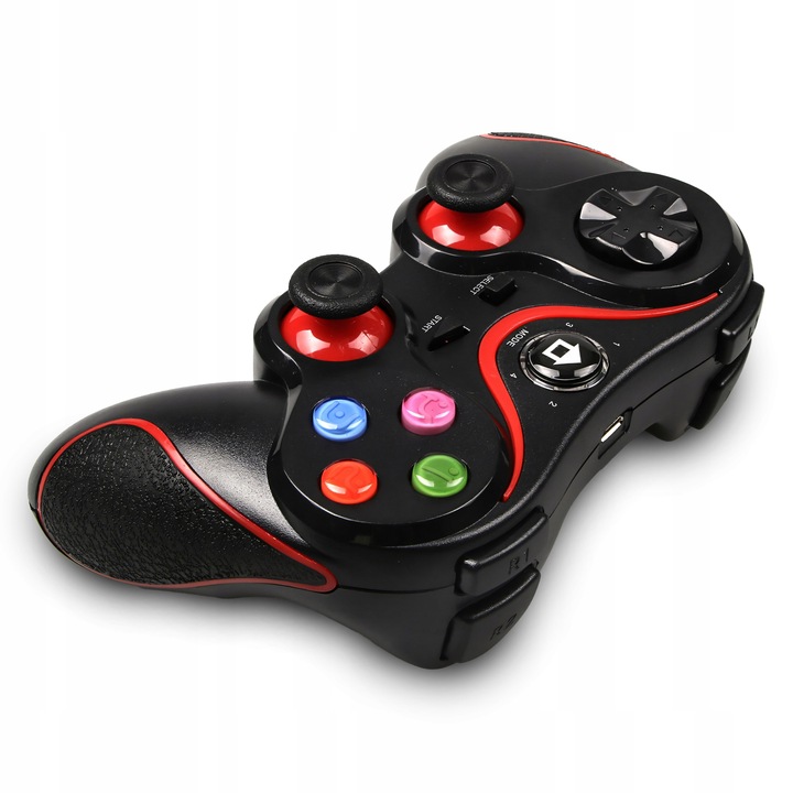 BEZPRZEWODOWY GAMEPAD PAD DO TELEFONU ANDROID PC iOS KONTROLER Z UCHWYTEM
