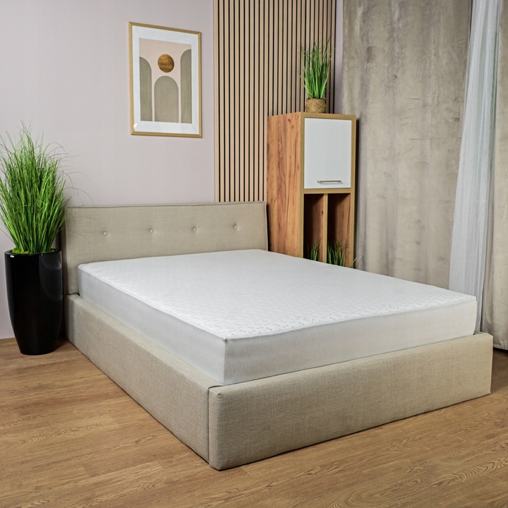 Prześcieradło 100% Bawełna CZESANA 200x200 + 30cm z GUMKĄ na wysoki