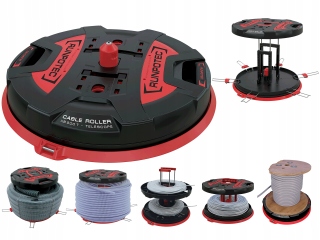 XB300 Rozwijak do kabli i przewodów / PROFESJONALNY RUNPOTEC 10137