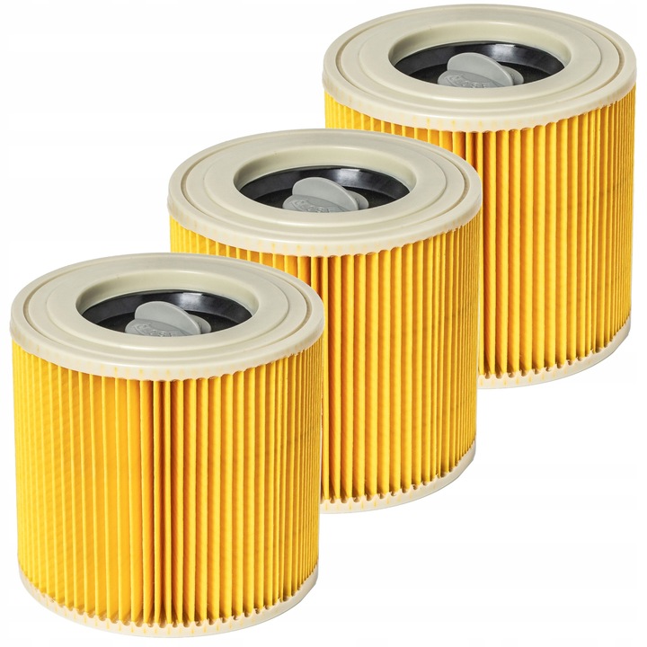 3x FILTR DO ODKURZACZA KARCHER WD3 200 WD2 MV2 MV3 SE4001 WD 3.200 KWD1 2 3