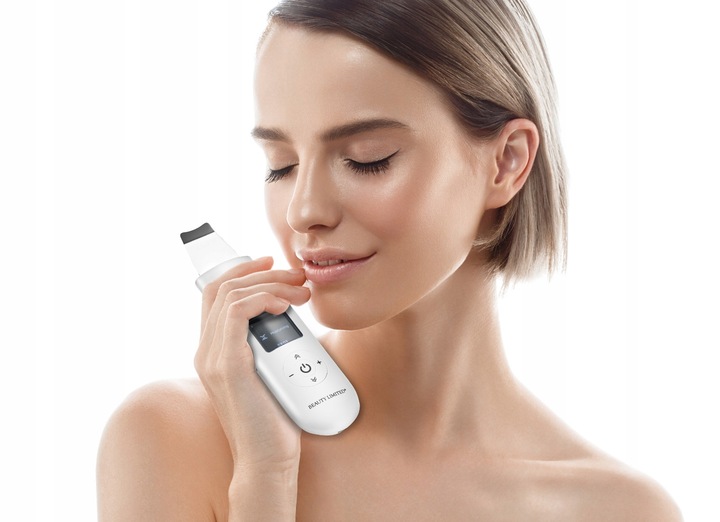 Peeling kawitacyjny 4 FUNKCJE Regulacja mocy EMS SONOFOREZA JONOFOREZA