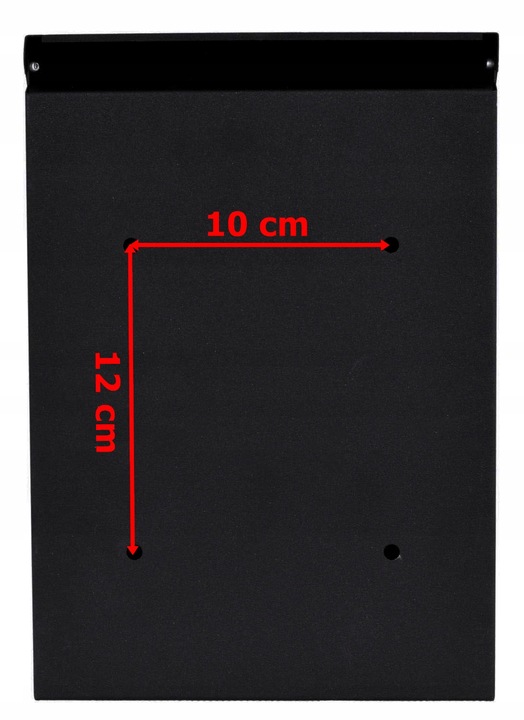 SKRZYNKA POCZTOWA NA LISTY POCZTĘ Z NUMEREM DOMU NAZWĄ ULICY NAPIS